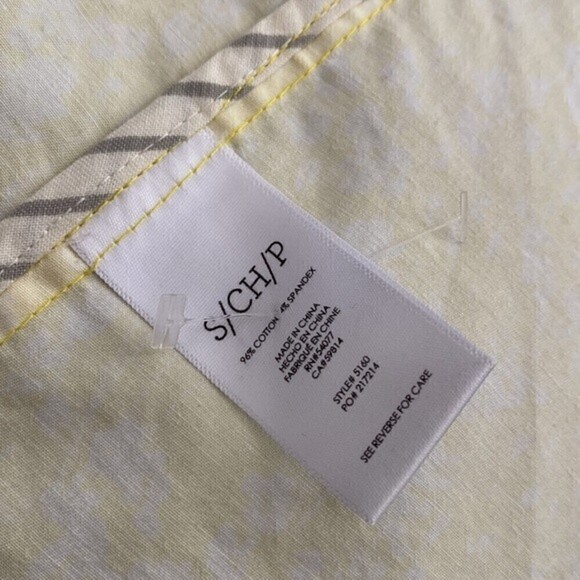 CABI 5160 Field of Daisies Yellow White Floral Field Jacket Spring Summer Small - Picture 9 of 10